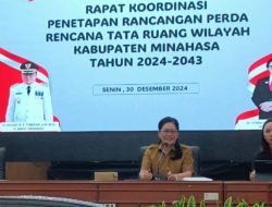 Penyampaian Watania Pada Rakor Penetapan Ranperda RTRW 2024-2043