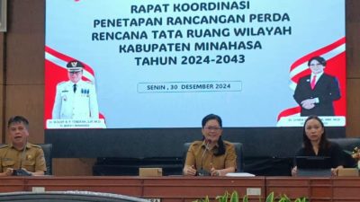 Penyampaian Watania Pada Rakor Penetapan Ranperda RTRW 2024-2043