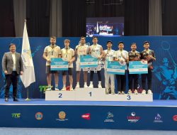 Sapu Bersih, Indonesia Sabet 4 Emas dan 2 Perak di Astana International Challenge 2025