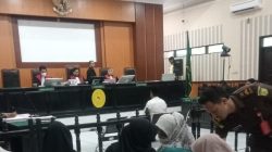 Pembacaan putusan dugaan ijazah palsu tersebut dibacakan di Ruang Sidang Kusumah Admaja Pengadilan Negeri