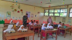 Babinsa Perketat Pengawasan Penyaluran Makan Bergizi Gratis di Gowa