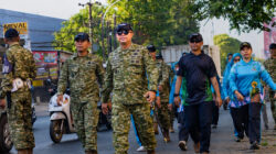 Jalan Santai Satukan Keluarga Besar Kodim Gowa