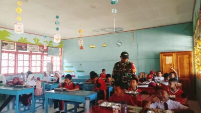261 Siswa Terima MBG, Babinsa Turun Tangan